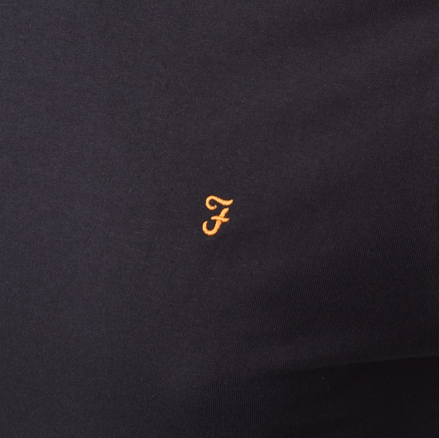 Alternative Image for ProductFarah Vintage Long Sleeved T Shirt Navy3